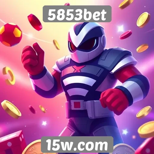 Variedade de jogos disponíveis na plataforma 5853bet